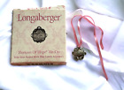 New Longaberger Baskets Horizons of Hope Breast Cancer Pewter Tie On Pin