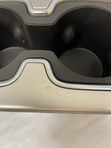 SILVER 2014 2015 2016 2017 2018 SILVERADO SIERRA CENTER CONSOLE CUPHOLDER INSERT - Foto 4 di 7