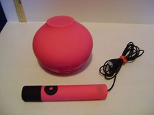 SINGING MACHINE SMC4TVP CDG Home Karaoke Player Pink Microphone PLUG AND PLAY