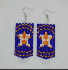 houston astros earrings