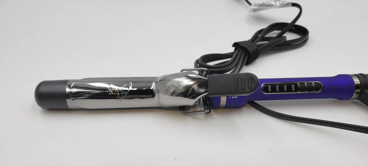 Ion Titanium Pro Curling Iron 1 inch Heat up to 450 F w Auto
