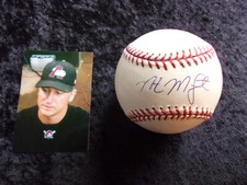 Nate McLouth Pittsburgh Pirates Signed Rawlings OMLB Bud Selig Baseball