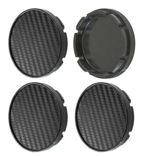 Cache-moyeux Noirs 50/55 Mm Pour Renault, Peugeot, Citroën - Lot De 4 Pièces, Universel