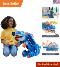 City Toy Car Track Set, Ultimate T-Rex Transporter, Dinosaur Hauler for 20+ V...