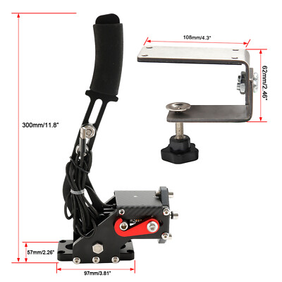 USB SIM Handbremse Handbrake Kits Für Racing Games Wheel Stand G27 G29 G920 SB7