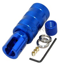 Ruger 1022 Muzzle Brake Adapter For Non-Thread 10/22 - Blue Anodized Aluminum