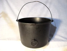 Very Rare FULLY RESTORED Wapak No 8 Flat Bottom Kettle Circa 1903-1910 Flat