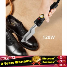 120W 110v Corded Electric Mini Iron Mini Leather Iron for Leather Clothes Shoes