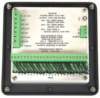 NEW FW MURPHY 10702748 TDXM-DC Channel Temperature Scanner