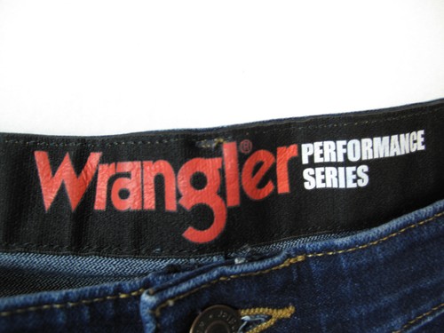 Herren Wrangler Jeans 40x32 Dark Wash Reg Fit Cotton Stretch 42 " Taille - Bild 4 von 8