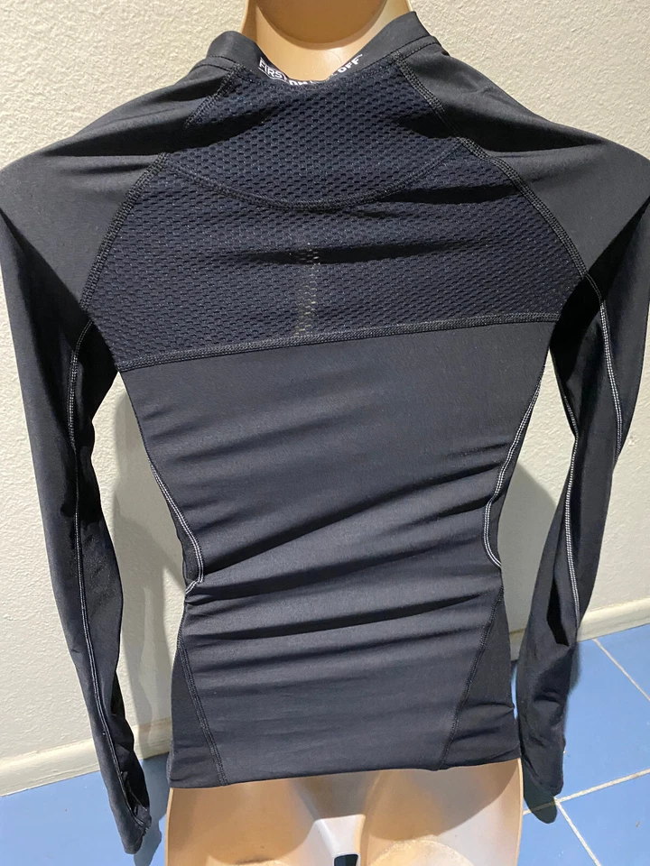 McDavid черный длинным рукавом восстановления сжатия рубашка - женщин Sz S - Изображение 2 из 4
