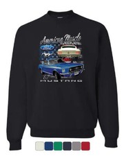 Ford Mustang Shelby 1967 GT Sweatshirt American Made Muscle Cars Sweater