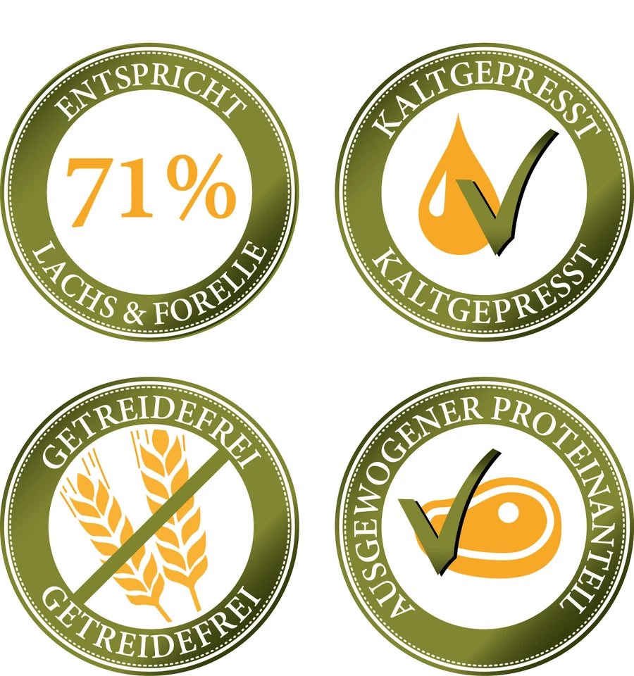 Bellfor Hundefutter Trocken Getreidefrei Lachs Forelle Forstbach-Schmaus 10 kg - Bild 4 von 4