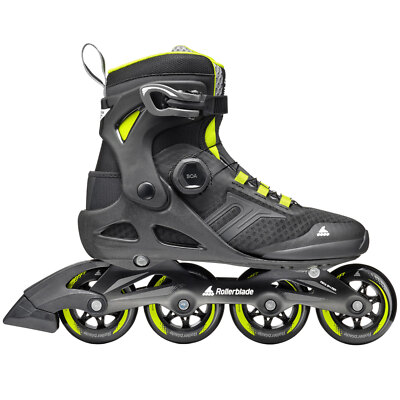 Rollerblade Macroblade 84 BOA Herren Inline-Skates Fitness-Inliner Schwarz NEU