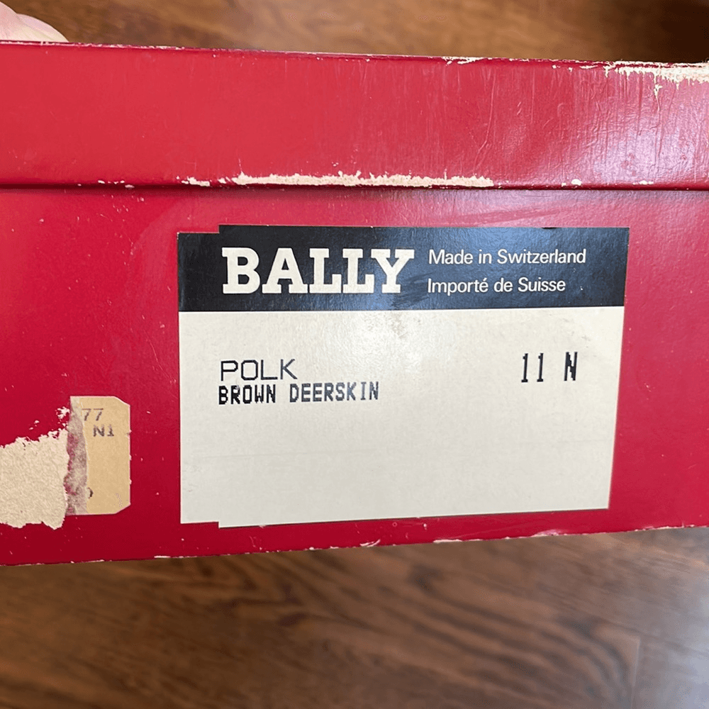 Bally of Switzerland Polk brown leather tassel slip on  display picture 1