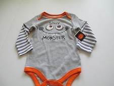 Halloween Infant One Piece SILLY MONSTER Creeper Size 12 Months NWT