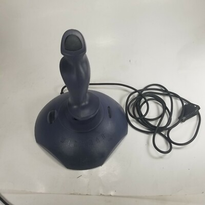 Vintage Logitech Wingman Joystick #3001 for PC & Mac Gaming Flight Stick RARE 