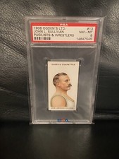 1908 ogden's ltd John l. Sullivan PSA 8Boxing Legend Pop 1 or 2 !only 2 higher 
