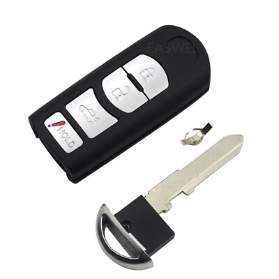 Remote Key Fob Shell Case Keyless Entry for Mazda CX-9 2014 2015 2016
