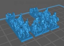 Austrian Artillery - Great for Table Top War Games And Dioramas - Resin 6mm Mini