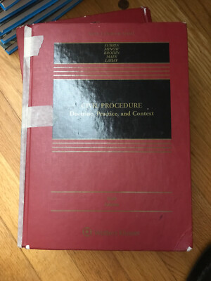 Civil Procedure: Doctrine Practice and Context by Stephen N Subrin