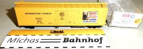 Pepsi Cola  51' 3 1/4 Rivet Reefer Boxcar Micro Trains Line 69090 N 1:160 ¡60 å | Zustand: Gebraucht