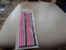 Package of 6 Headband 3/8" by Under Armour Pink, black, gray new