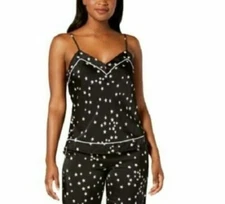 INC International Concepts Printed Sleep Camisole Tank Black Starry Night XL NWT