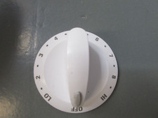 Frigidaire Kenmore Range Knob, White  Gray 316442402 3164424 KIP6U54 ASMN