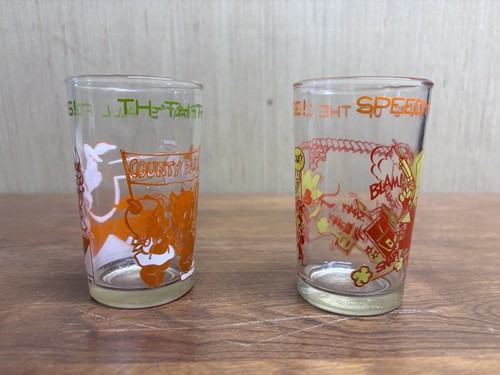 Vtg 1974 Warner Brothers Looney Tunes Welch's Jelly Drinking Glasses Lot of 2 - Picture 4 of 10