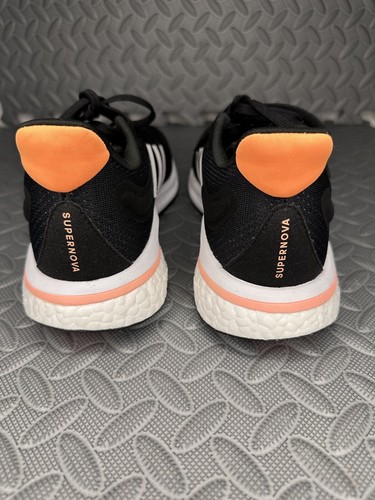 adidas Supernova Damen GX2969 primegreen Laufschuhe schwarz/orange Gr. 8,5 - Bild 7 von 9