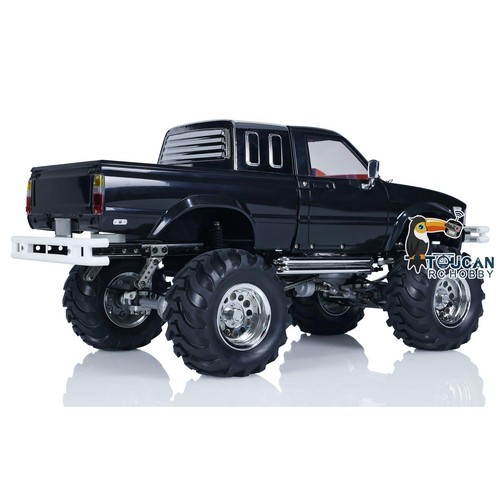 P407 1/10 RC Pickup 4x4 Rallye Auto Serie Auto Racing Crawler RTR schwarz - Bild 14 von 24
