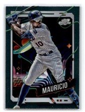 2024 Topps Chrome Cosmic Ronny Mauricio RC #10 Mets