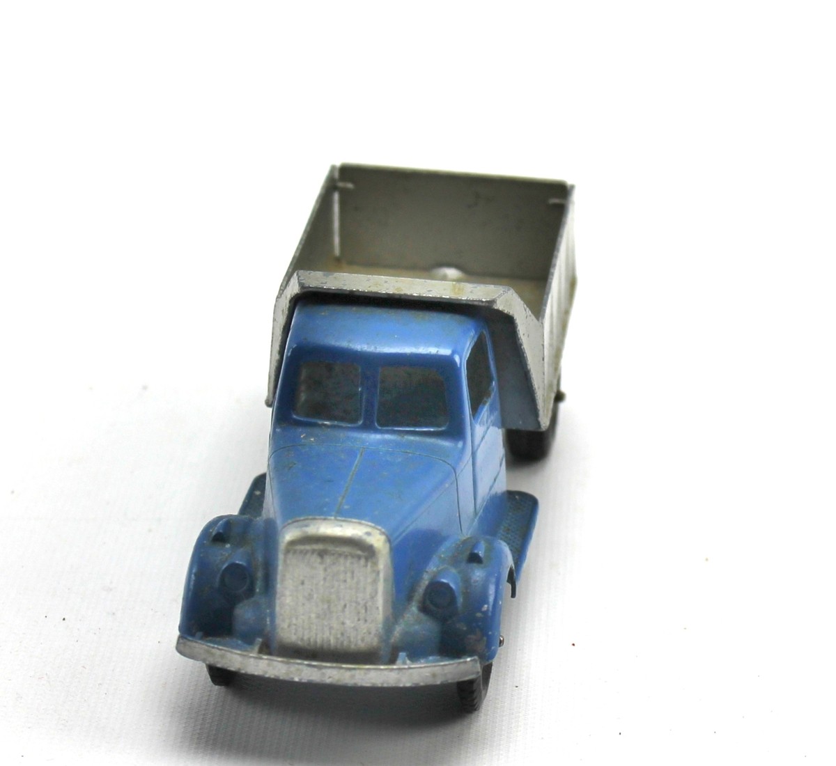 TOOTSIE TOY アンティーク ミニカー アメリカ USA Vintage TootsieToy Blue & Silver Dump Truck USA Chicago 24