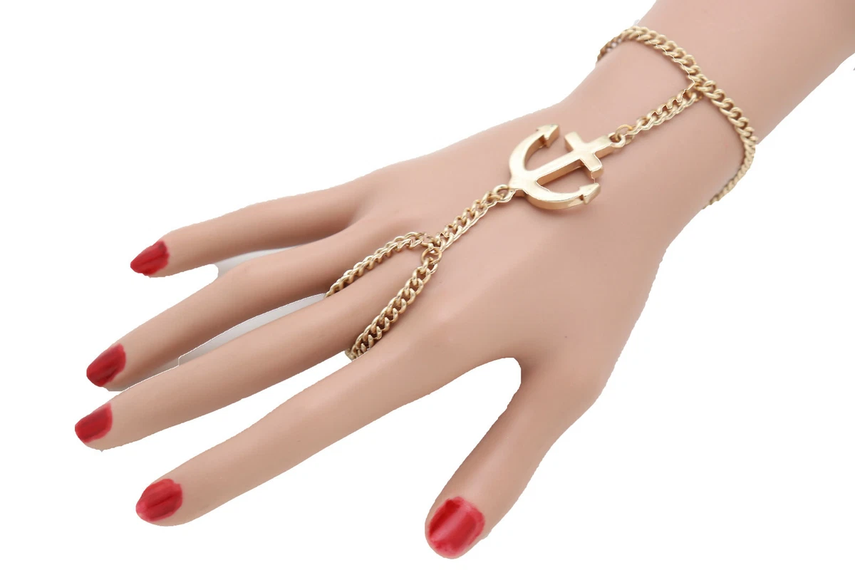 Anchor sale charm bracelet