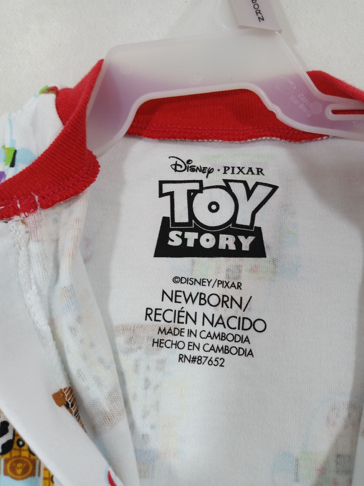 Disney Pixar Toy Story Buzz Woody Jessie Nutcracker Baby Sleeper Size