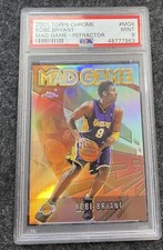 Kobe Bryant [Refractor] #MG6 Prices | 2001 Topps Chrome Mad Game