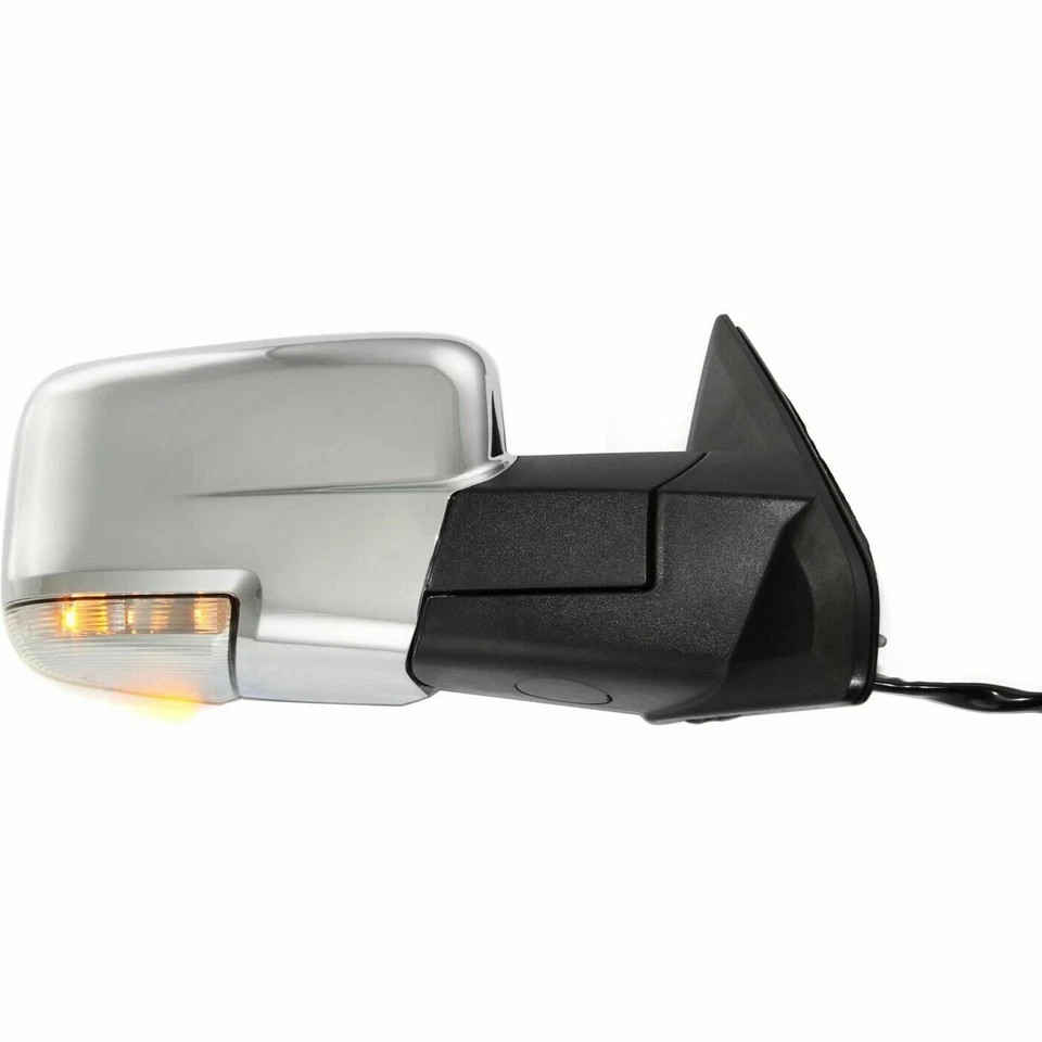Espejo retrovisor lado pasajero cromado eléctrico térmico para Dodge Ram 1500 2500 2014-2018 Foto 4 de 4
