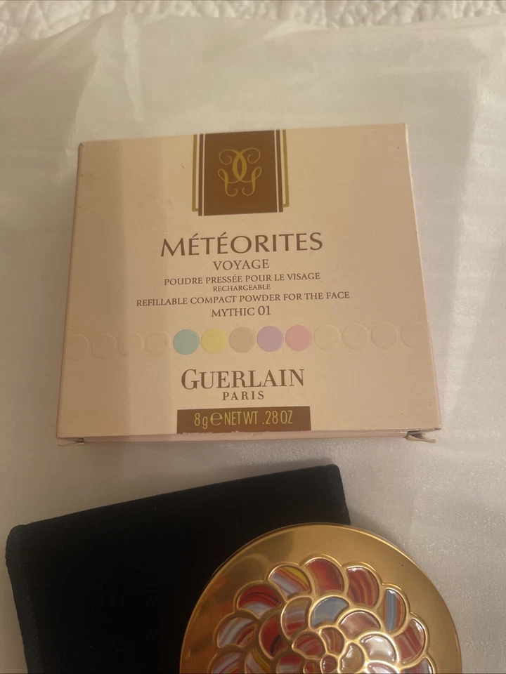 GUERLAIN METEORITES VOYAGE COMPACT POWDER FOR THE FACE REFILLABLE 8G #01-MYTHIC - Image 2 of 4