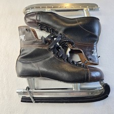 Vintage Olympic Skates Size 11 Unworn Deadstock NHL Approved Canada 1950s
