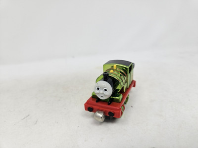 Thomas & Friends Diecast Metallic Percy Take Along N Play Tank GUC