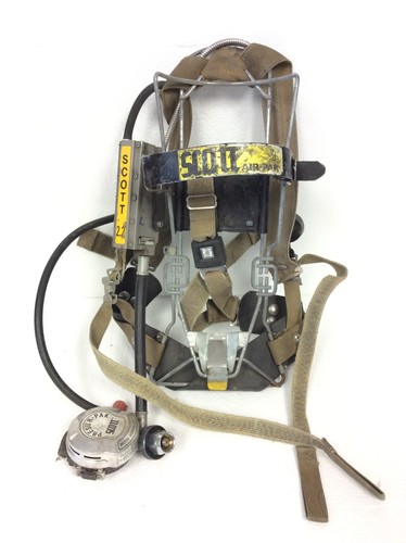 Scott Air-Pak TC-13F-80 Harness With Pressure Reducer, Regulator, Air Gauge, QTY