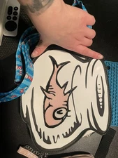 Dr. Seuss Cat in the Hat Purse Carlos Fishbowl Shape Crossbody Bag 