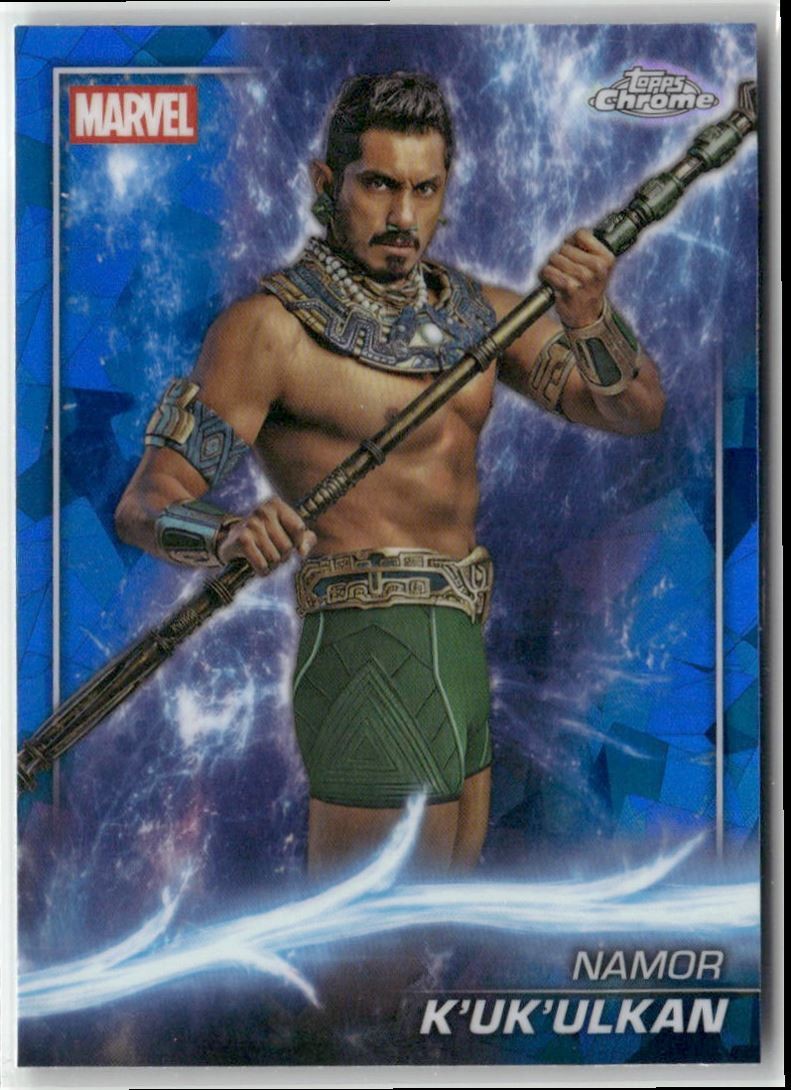2025 Topps Chrome Sapphire Marvel Studios - Namor Black Panther