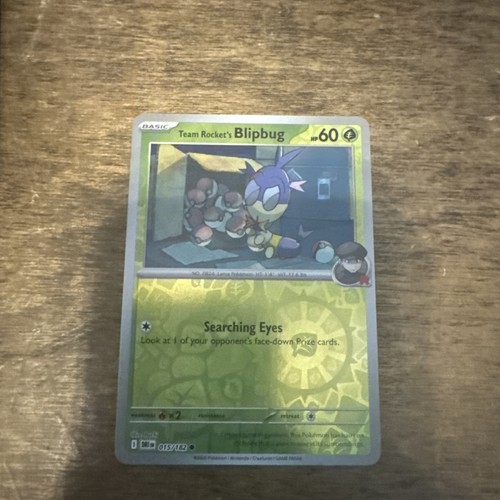 Team Rocket's Blipbug 015/182 Sv10: Destined Rivals Reverse Holo