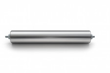 Tragrolle aus - ALUminium, Rollbahnen mit - Außengewinde ø 80 x 2,0 mm M10