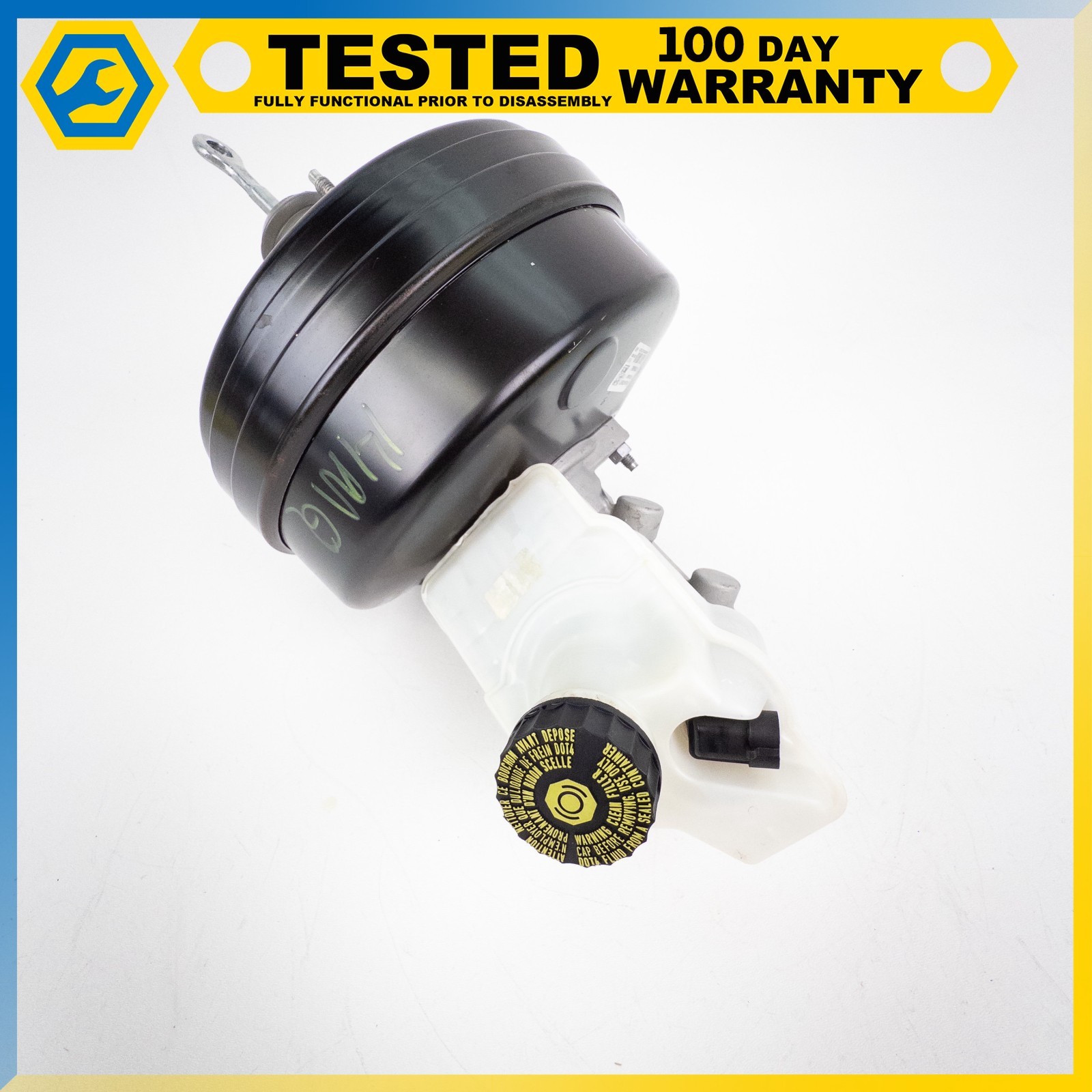 14-19 MASERATI QUATTROPORTE BRAKE BOOSTER MASTER CYLINDER RESERVOIR OEM