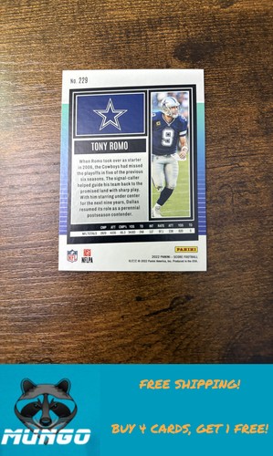 Highland Mint - Pièce En Argent Tony Romo Dallas Cowboys - Édition Limitée 09/500 - Cadre Photo 18x22