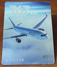 Delta Airlines 2025 Boeing 767-300 No.71 Trading Card NEWLY RELEASED!