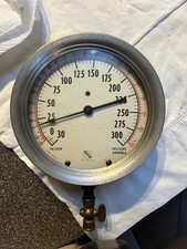 Nice Vintage Brass Ashcroft 7 Vacuumammonia Pressure Gauge